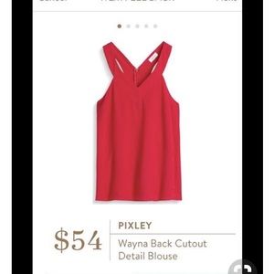 Pixley Stitch Fix red cut out tank